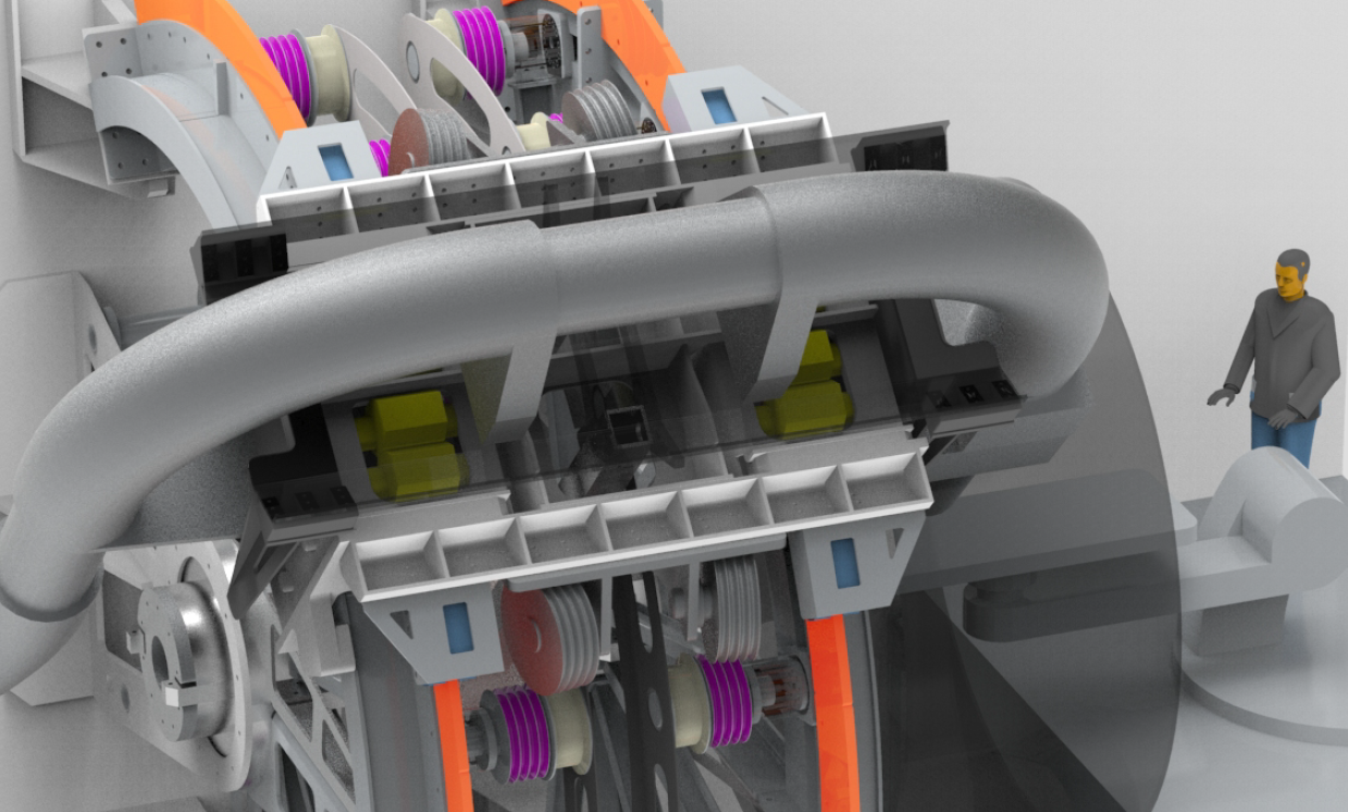 Custom medical mechanical system for radiotherapy actuation
